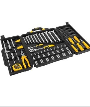 JOGO FERRAMENTAS VONDER C/ MALETA 128 PEÇAS