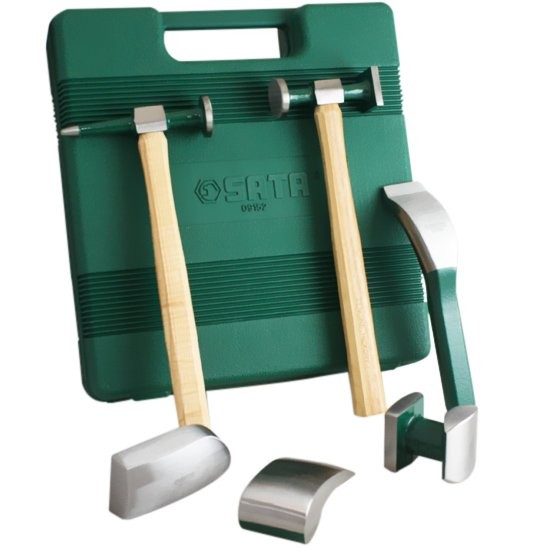 JOGO FERRAMENTAS FUNILARIA C/ MALETA  6 PEÇAS SATA